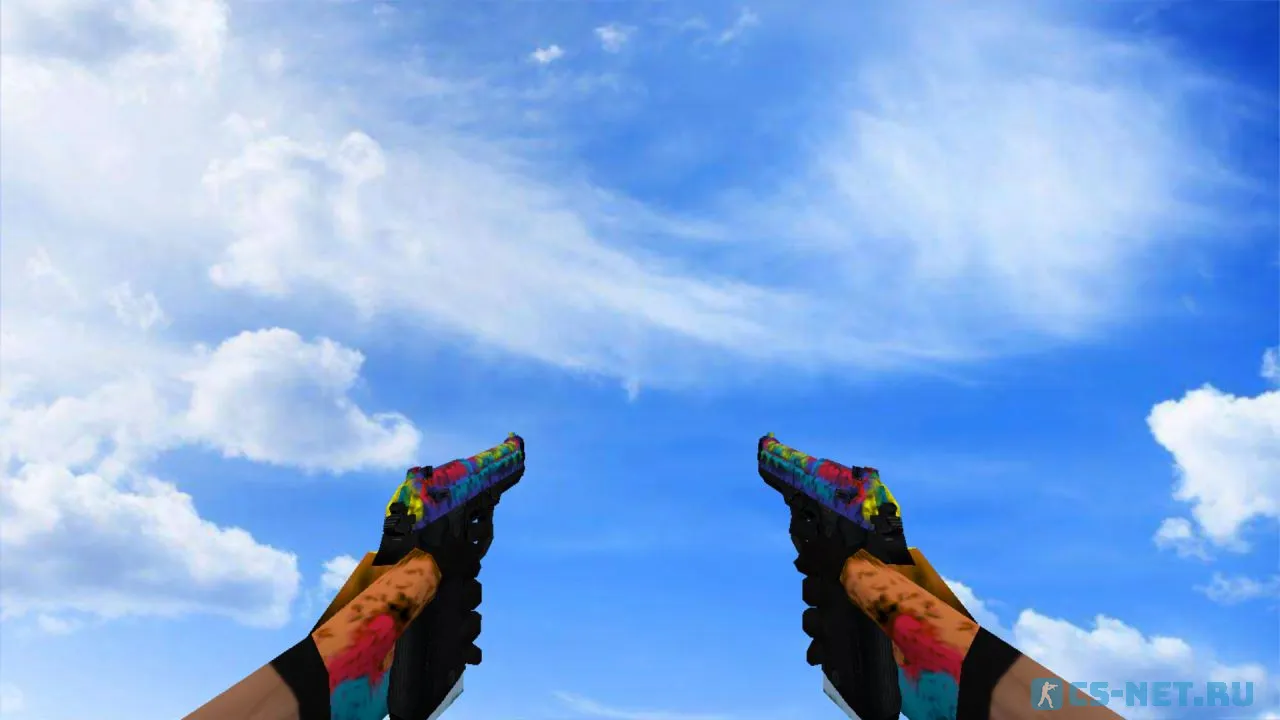 Модель «Dual Elites Цветные» для CS 1.6