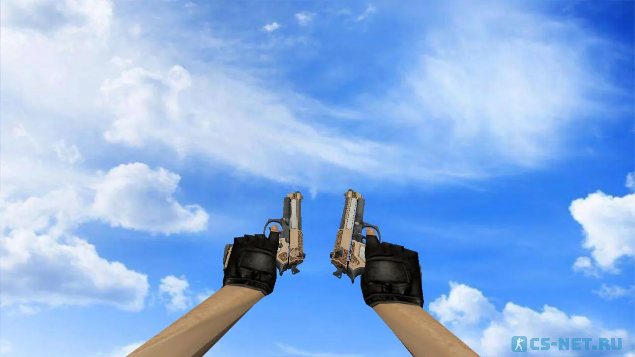 Модель «Dual Elites Золотой картель» для CS 1.6 (скрин 2)