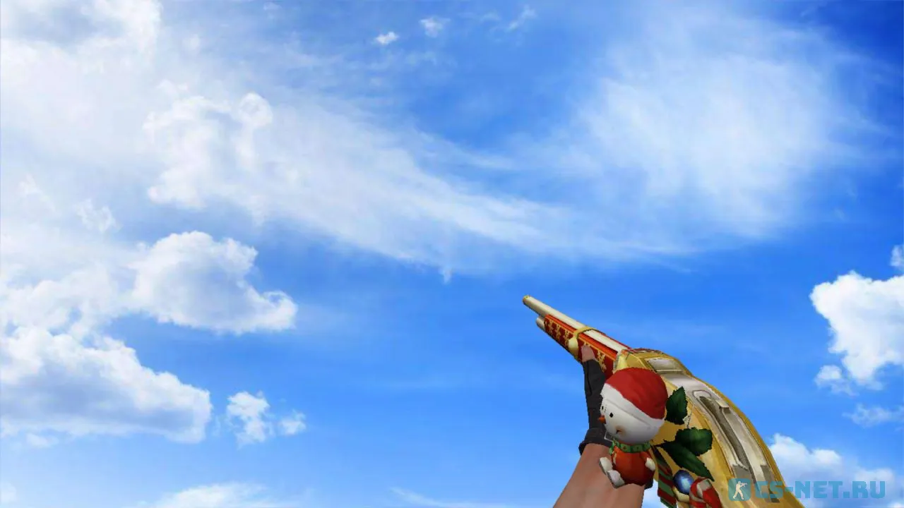 Модель «M3 | Christmas - Shotgun» для CS 1.6