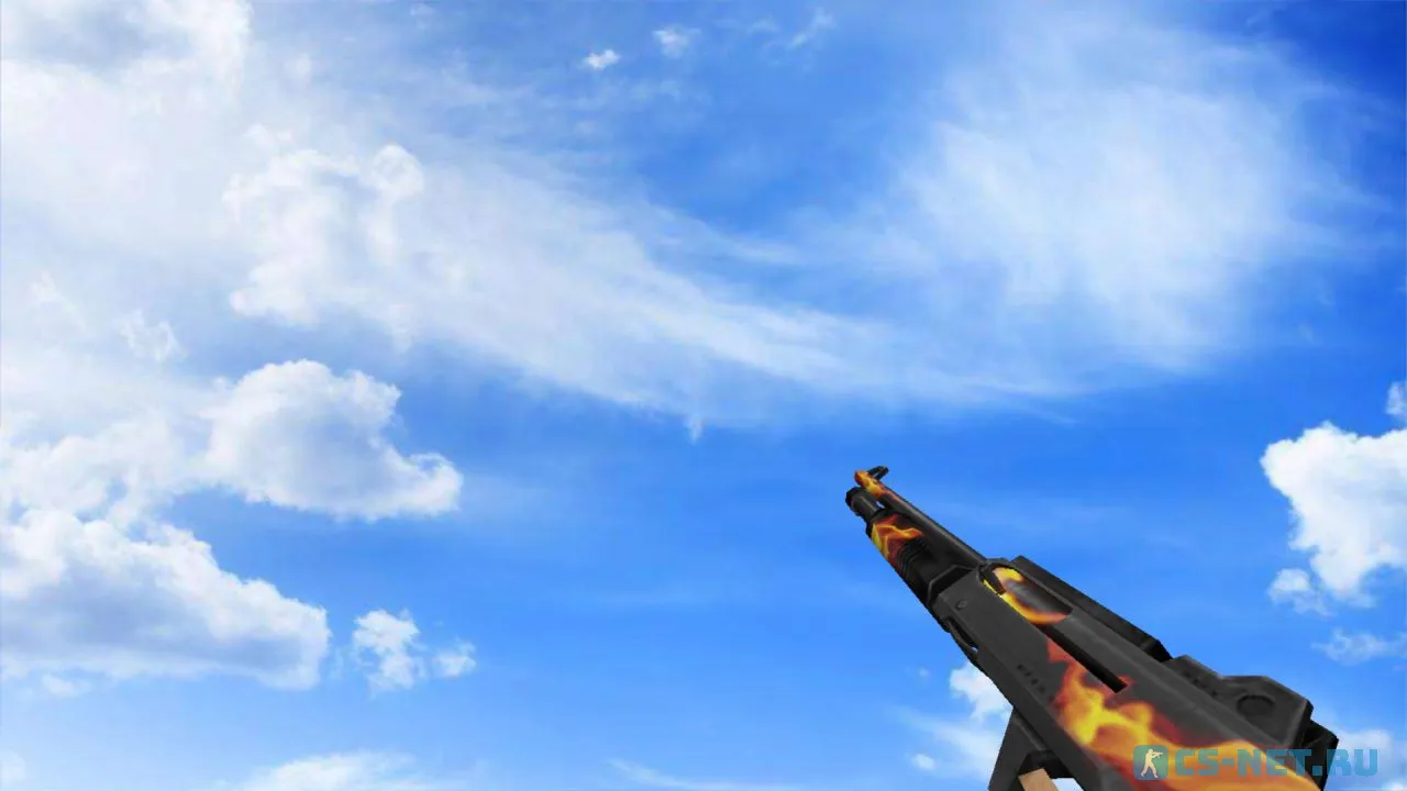 Модель «XM1014 Огненный» для CS 1.6 (скрин 2)