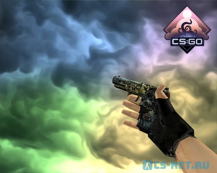 Модель «Five-SeveN | Каракули (Scrawl)» для CS 1.6