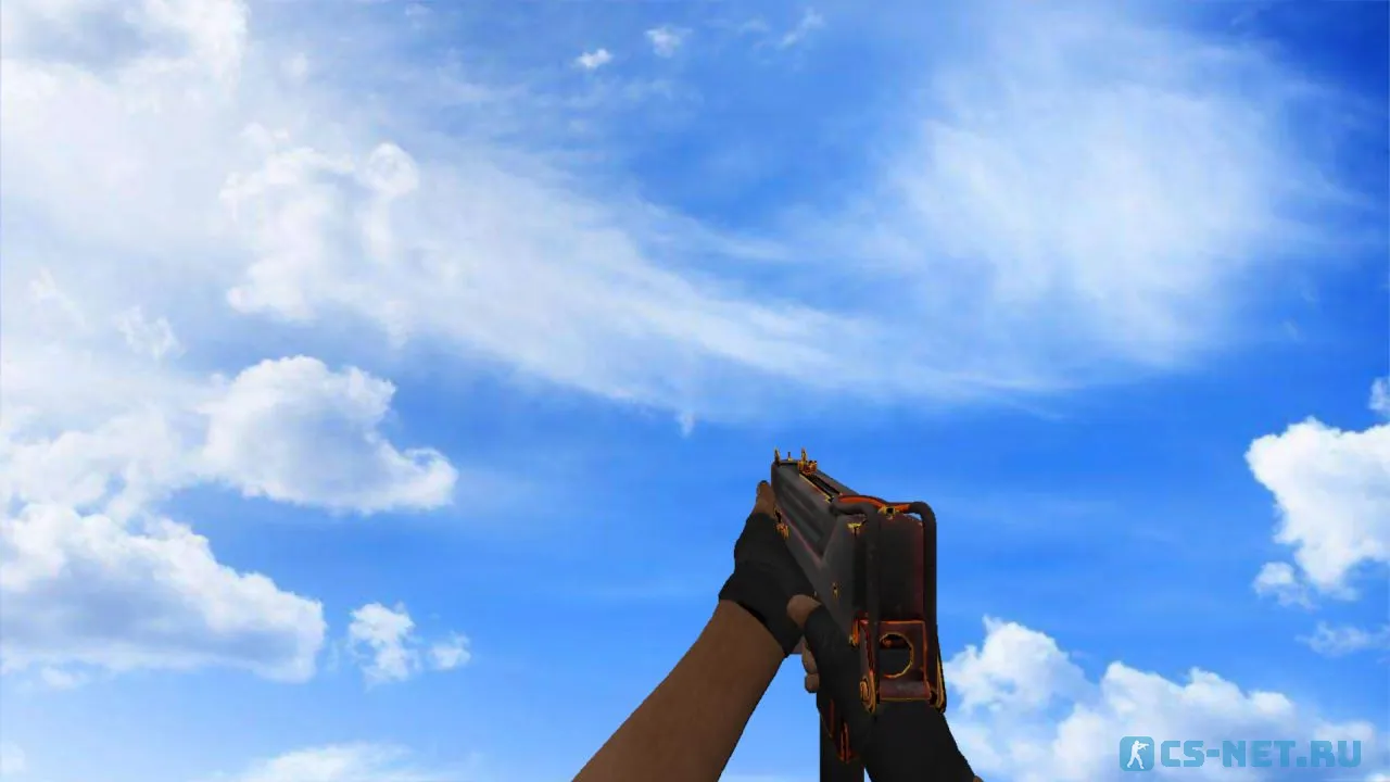 Модель «MAC-10 | Жар» для CS 1.6