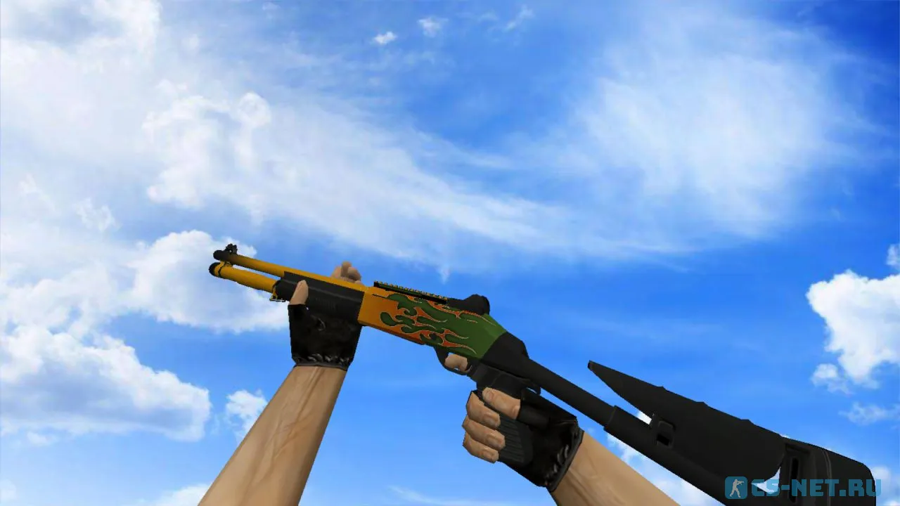 Модель «XM1014 Горелка Теклу» для CS 1.6