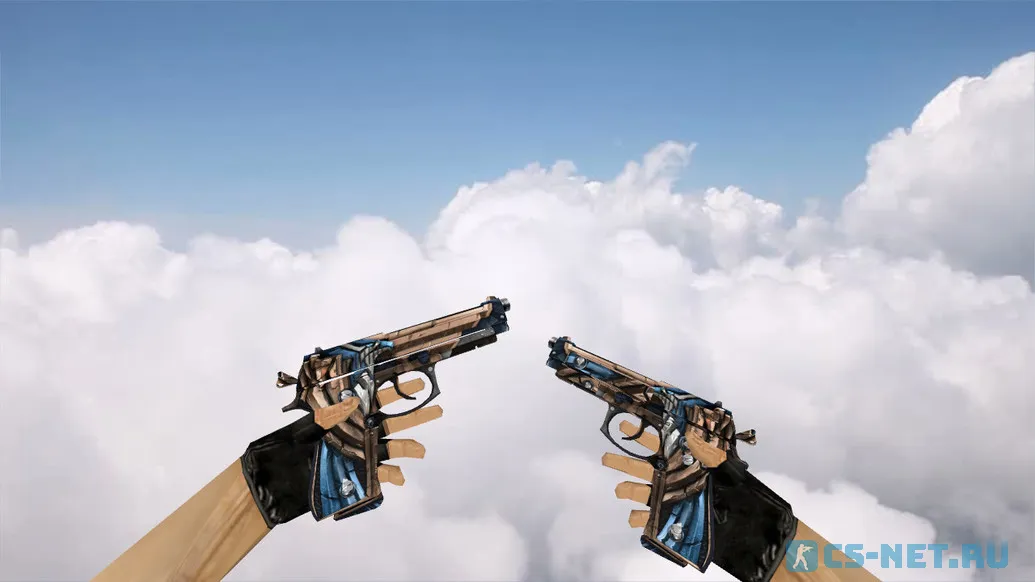 Модель «Dual Berettas Hawk Eye» для CS 1.6