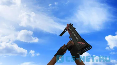 Модель «MAC-10 | Клочья» для CS 1.6 (скрин 2)
