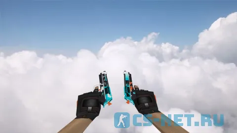 Модель «Dual Berettas Trigger Happy» для CS 1.6 (скрин 2)