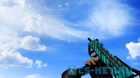 Модель «MAC-10 | Малахит» для CS 1.6 (скрин 2)