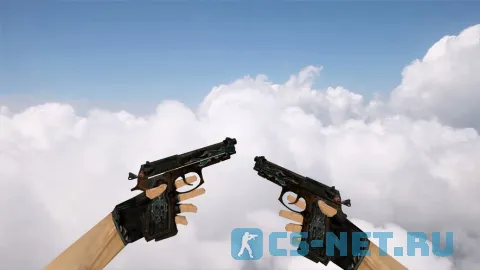 Модель «Dual Berettas Road Warrior» для CS 1.6
