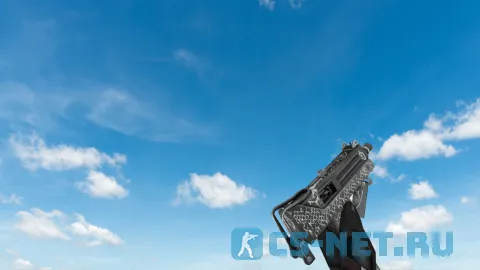 Модель «MAC-10 | Белая рыба» для CS 1.6 (скрин 2)