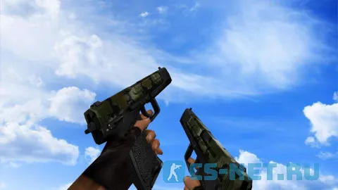 Модель «Два USP Камуфляж» для CS 1.6 (скрин 2)