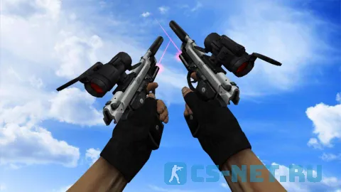 Модель «Два тактических пистолета» для CS 1.6 (скрин 2)
