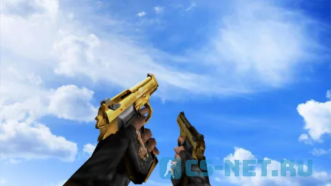 Модель «Dual Elites Золотой» для CS 1.6 (скрин 2)