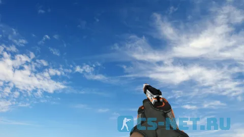 Модель «P250 | Азимов (orange gloves)» для CS 1.6 (скрин 3)
