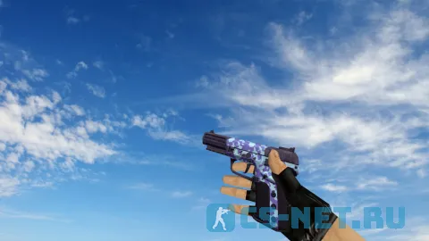 Модель «Five-Seven Desert Camo Blue» для CS 1.6