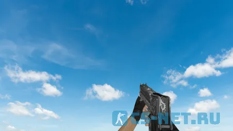 Модель «MAC-10 | Белая рыба» для CS 1.6 (скрин 3)