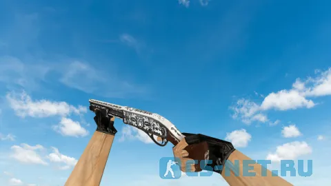 Модель «Sawed-off | Королевское серебро» для CS 1.6
