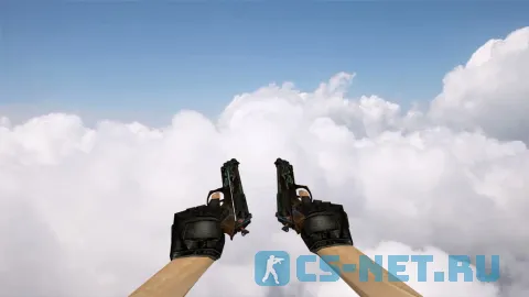 Модель «Dual Berettas Road Warrior» для CS 1.6 (скрин 2)