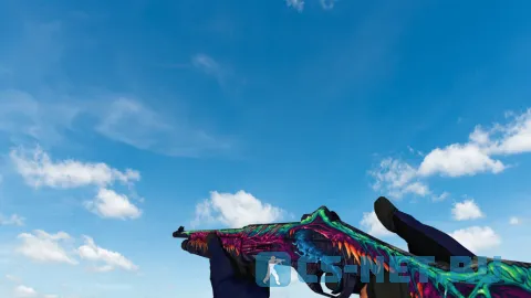 Модель «Nova | Скоростной зверь (blue gloves)» для CS 1.6