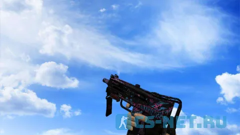 Модель «MAC-10 | Fever Dream (Psychopath)» для CS 1.6