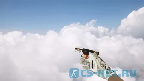 Модель «P250 | Механо-пушка (white gloves)» для CS 1.6