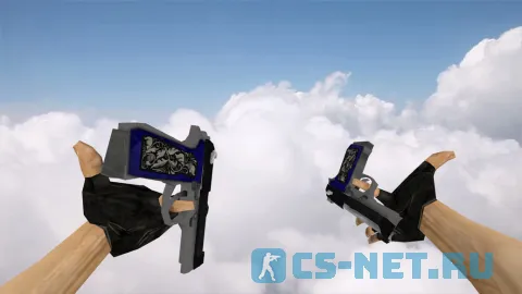 Модель «Dual Elites Дуэлист (no anims)» для CS 1.6 (скрин 2)