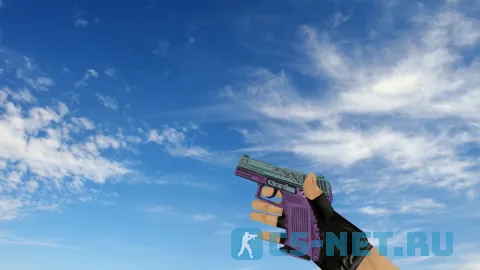 Модель «P2000 Tread Purple» для CS 1.6