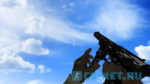 Модель «TEC-9 Городской камуфляж» для CS 1.6 (скрин 2)