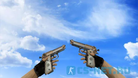 Модель «Dual Elites Золотой картель» для CS 1.6