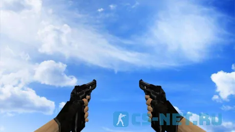 Модель «Dual Elites Черная смерть» для CS 1.6