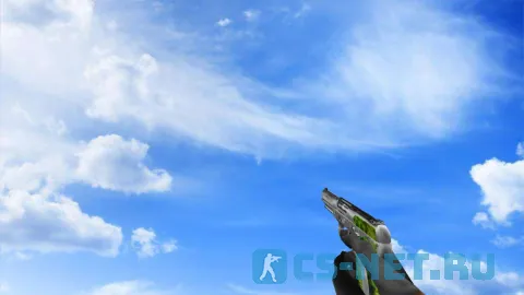 Модель «Five Seven Серебряный лист» для CS 1.6