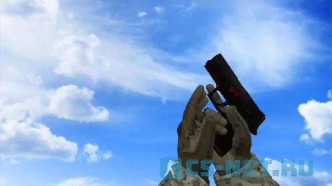 Модель «P250 Красно-черный» для CS 1.6 (скрин 2)