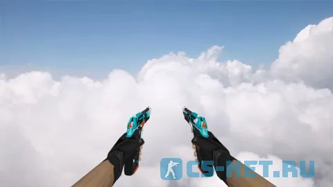 Модель «Dual Berettas Trigger Happy» для CS 1.6 (скрин 3)