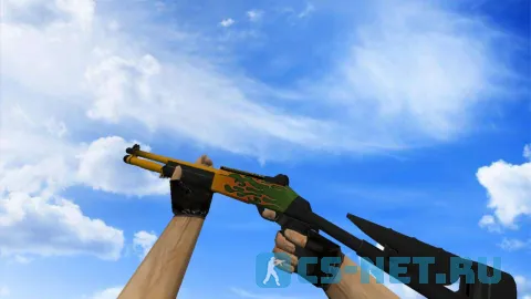 Модель «XM1014 Горелка Теклу» для CS 1.6