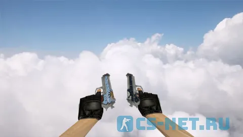 Модель «Dual Berettas Luna y Sol» для CS 1.6 (скрин 2)