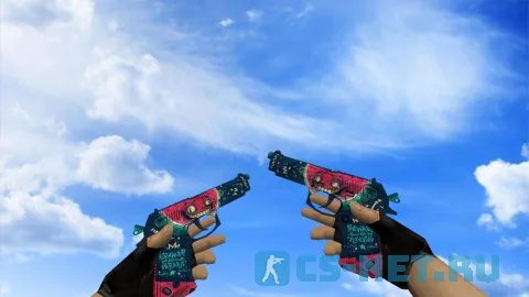 Модель «Dual Berettas | Плод воображения (Melondrama)» для CS 1.6