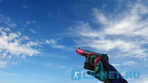 Модель «Five-Seven Скоростной зверь (blue gloves)» для CS 1.6