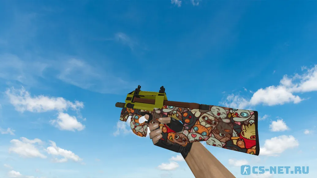 Модель «P90 | ЛАПКИ» для CS 1.6