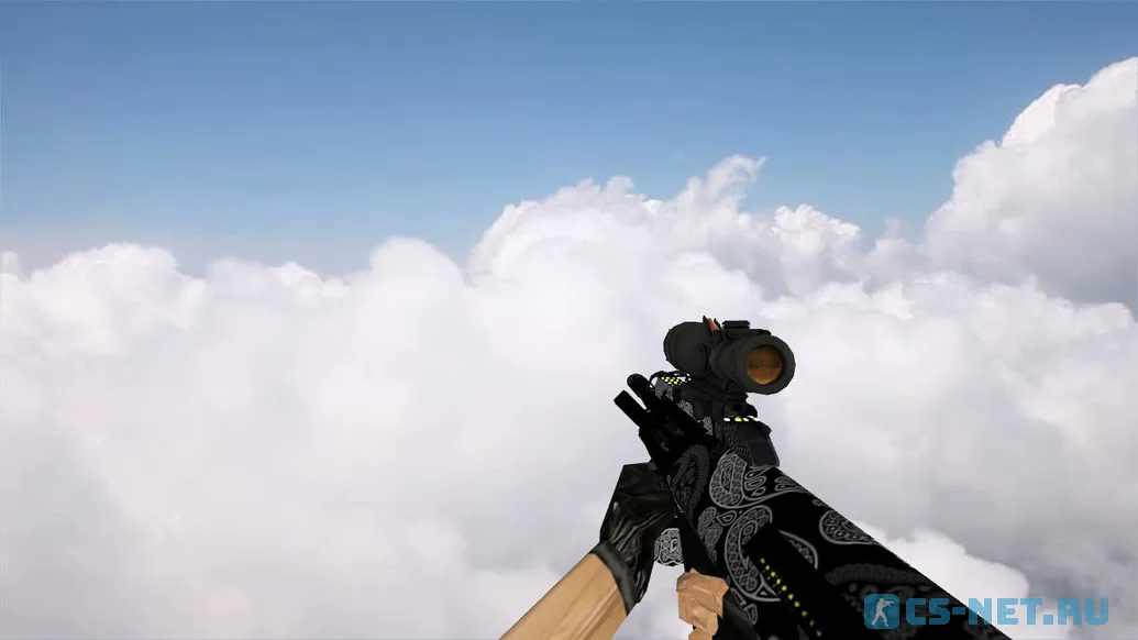 Модель «AUG Black Series» для CS 1.6 (скрин 3)