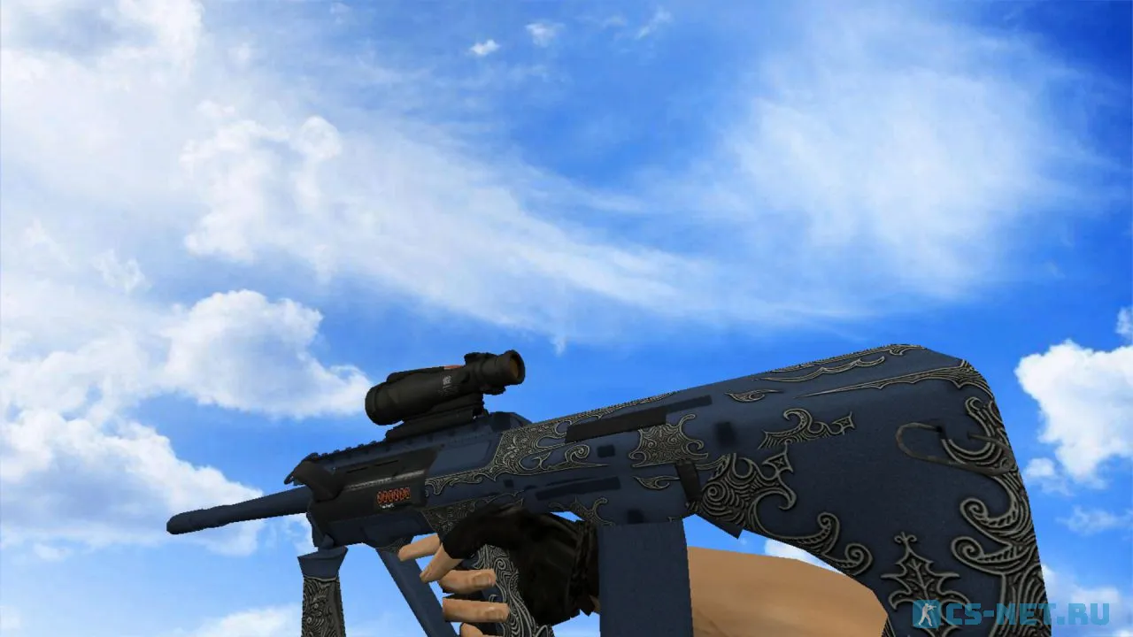 Модель «AUG | Аристократ (dark)» для CS 1.6