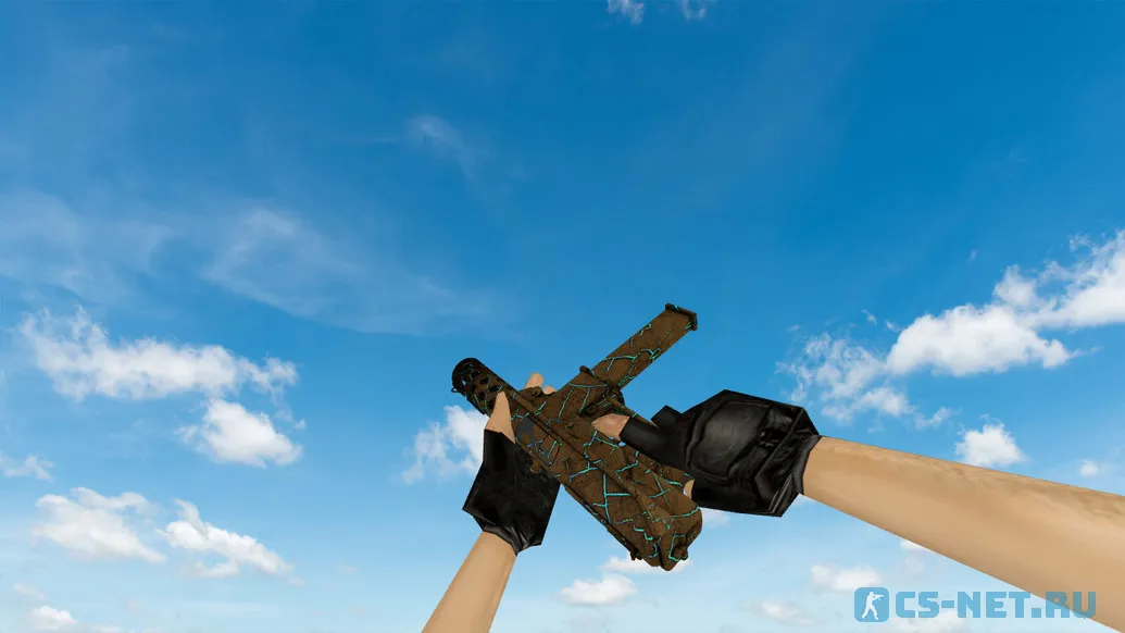 Модель «TEC-9 | Треснувший опал» для CS 1.6 (скрин 2)