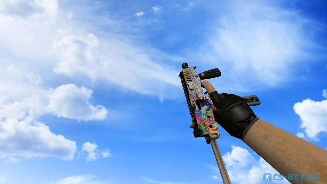 Модель «MP9 | Звёздный защитник (Starlight Protector)» для CS 1.6 (скрин 2)