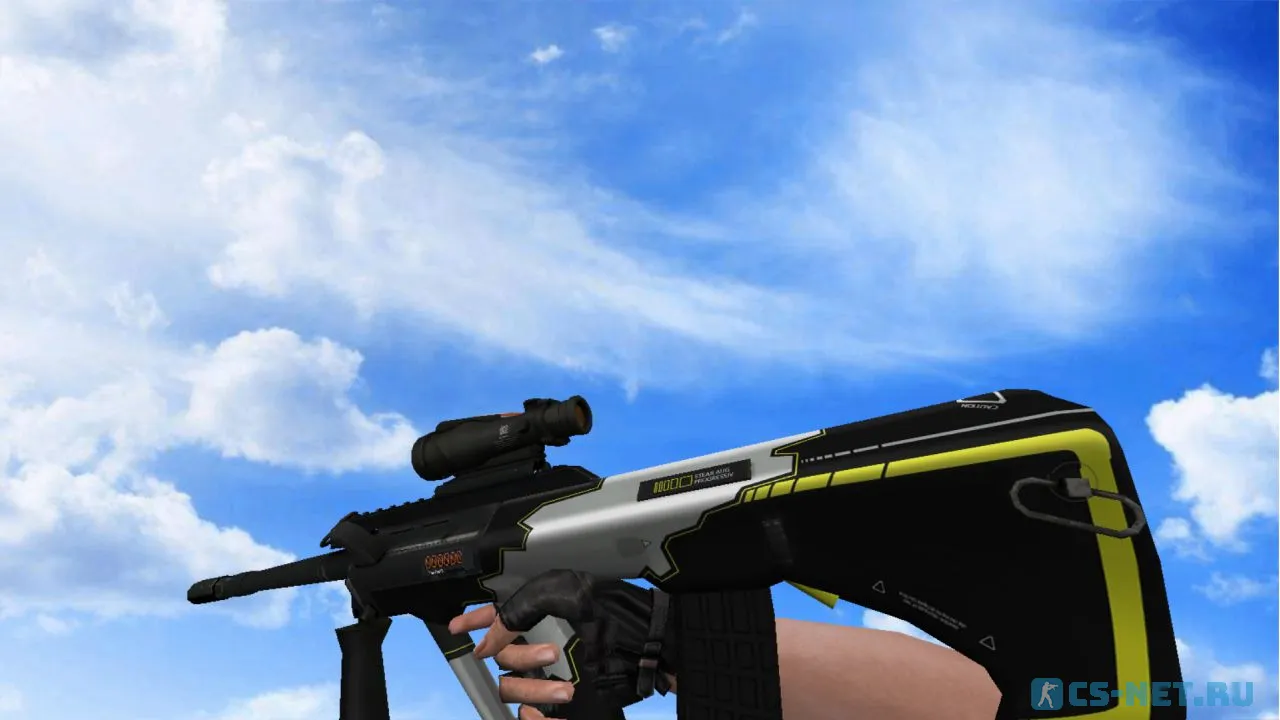 Модель «AUG Закрученный» для CS 1.6