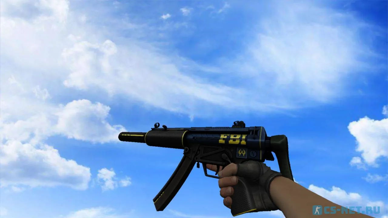 Модель «MP5-SD | Агент» для CS 1.6
