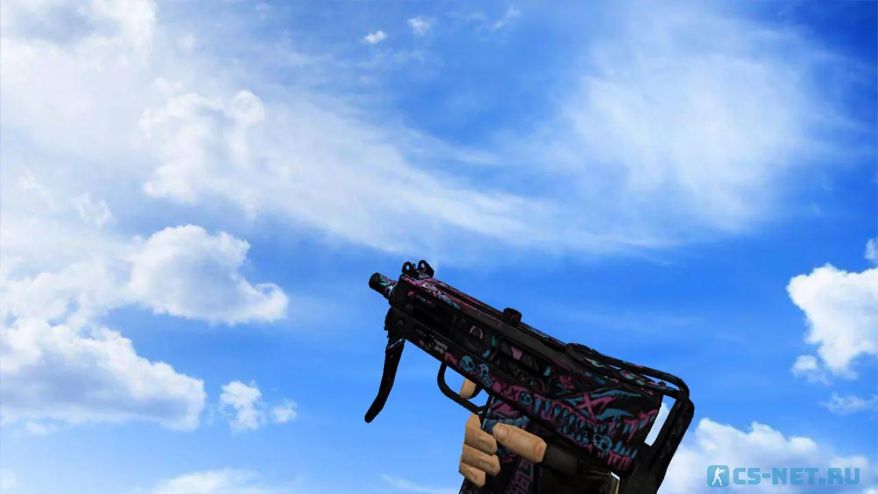 Модель  «MAC-10 Псих» для CS 1.6