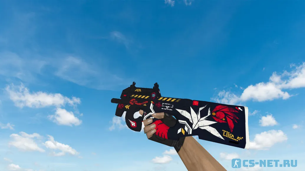 Модель «P90 Rosed» для CS 1.6