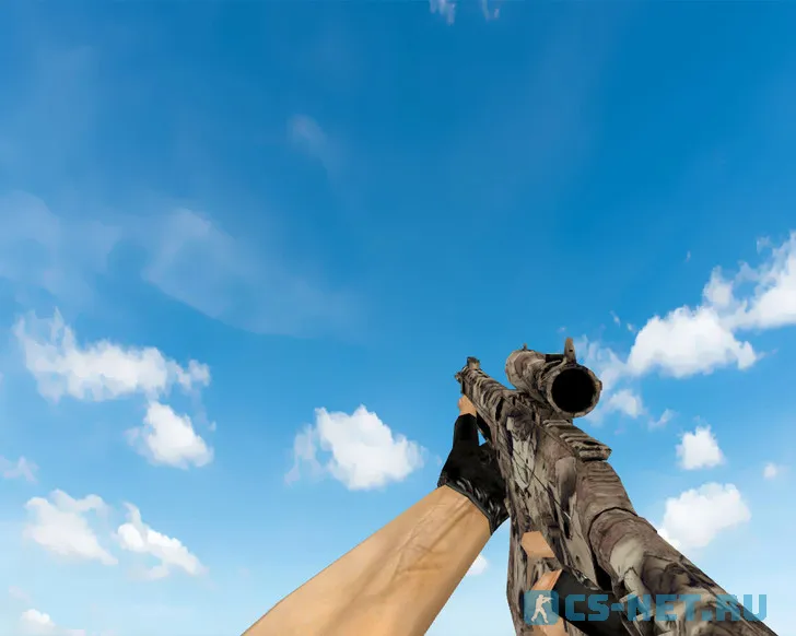 Модель «SG 553 | Белизна (Bleached)» для CS 1.6 (скрин 3)