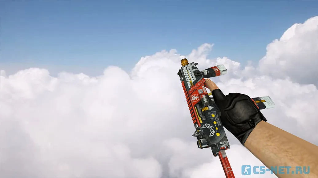 Модель «MP9 | Кровавый спорт» для CS 1.6 (скрин 2)