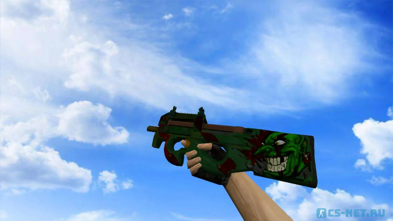 Модель «P90 Зеленый гоблин» для CS 1.6