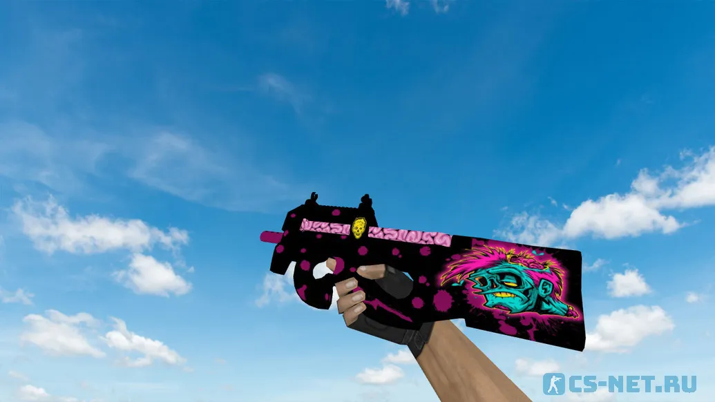 Модель «P90 Zombie» для CS 1.6