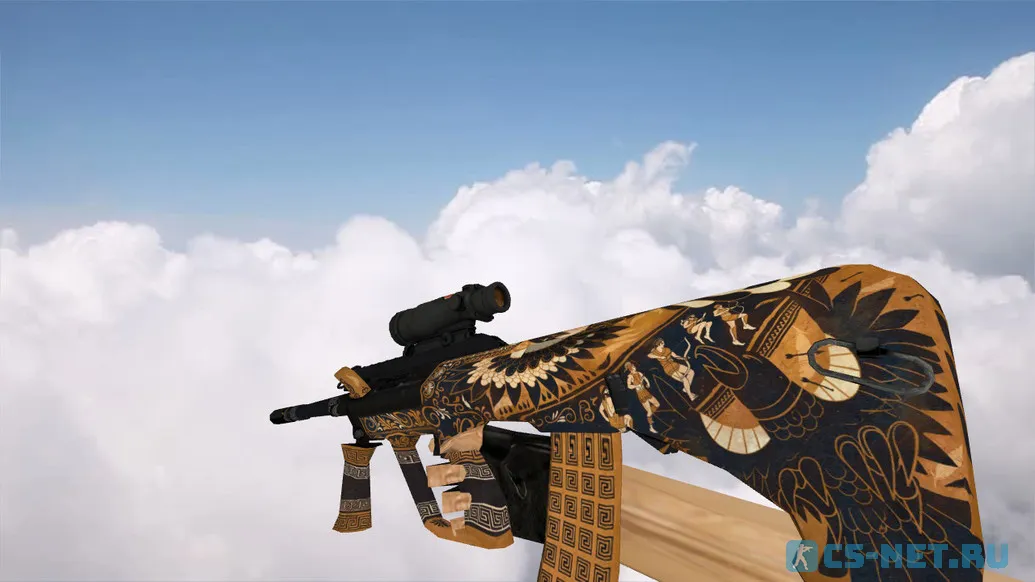 Модель «AUG Стимфалийская птица» для CS 1.6